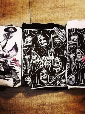Black Graphic Short Sleeve Tee by Lurking Class
